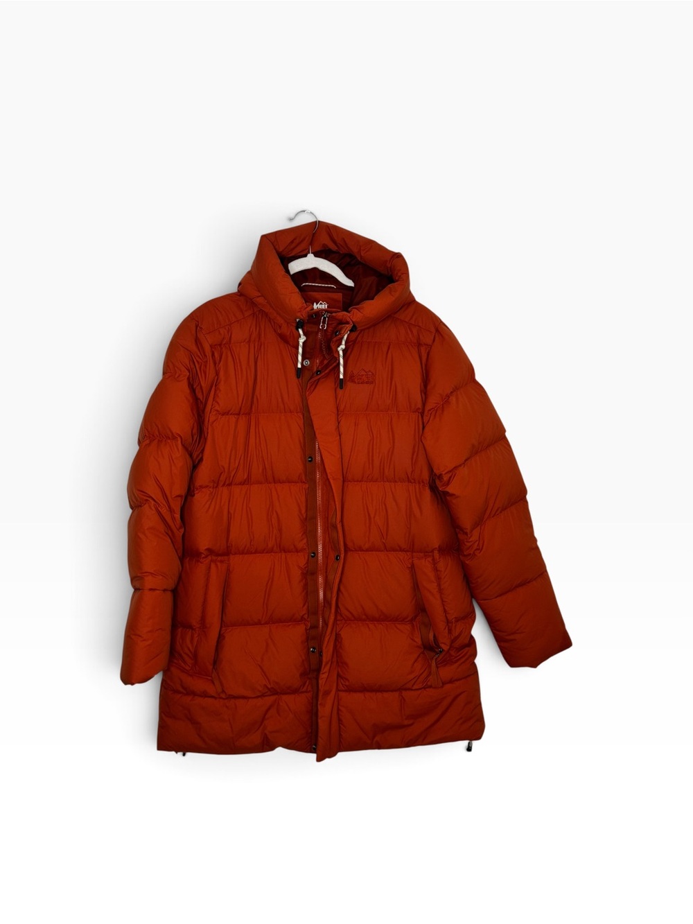 REI CO-Op Campwell Down Parka- Men's EUC, Medium